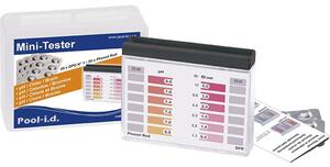 Medence vízelemző, Pooltester PTM100, fehér, tablettás, pH mérés, klór mérés, bróm mérés