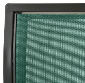 VidaXL zöld textilén és acél kerti hintapad 170 cm