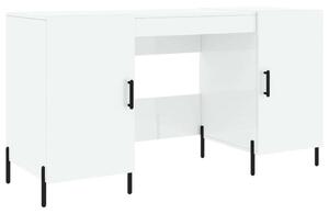 Modern Íróasztal - Fehér - 140x50x75 cm