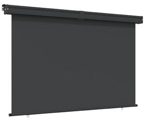 VidaXL fekete erkély oldalnapellenző 145 x 250 cm