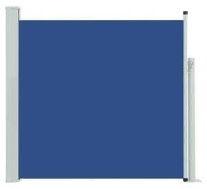 VidaXL kék kihúzható oldalsó terasznapellenző 170 x 300 cm