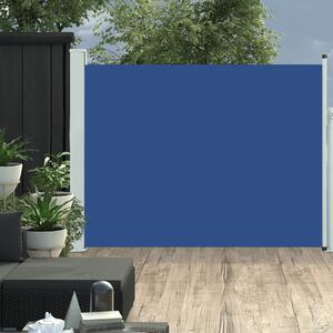 VidaXL kék kihúzható terasznapellenző 140 x 500 cm