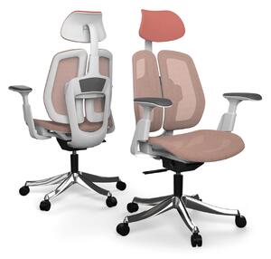 Ergonomikus irodai szék Liftor Active, rózsaszín (háló)