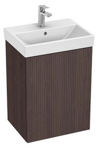 Jika Cubito Style mosdószekrény mosdó nélkül 43x56,5x33 cm sötét dió H40J4451023561
