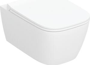 WC soft close ülőkével felakasztható Geberit Smyle fehér fényes felülettel hátsó kifolyással 503.171.00.1