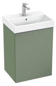 Jika Cubito Style mosdószekrény mosdó nélkül 43x56,5x33 cm mentazöld H40J4451023541