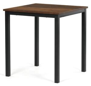 Autronic Étkezőasztal 70x70 cm Barna Melamin GDT-201 OLW2