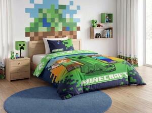 Gyerek ágynemű MINECRAFT HEROES színes Ágyneműhuzat mérete: 70 x 80 cm | 140 x 200 cm