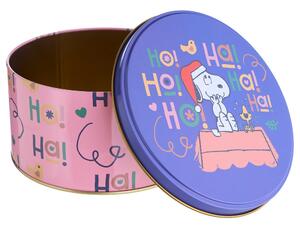 PEANUTS fém tárolódoboz Ø 13,5 cm ,Snoopy Hohoho
