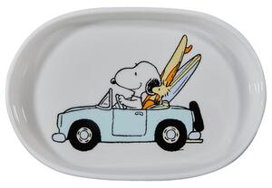 PEANUTS ovális tálka , Snoopy szörf