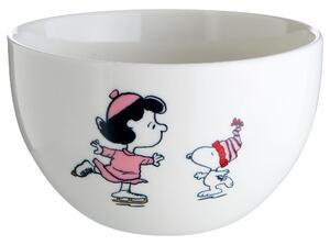 PEANUTS müzlistál 600 ml, Snoopy és Lucy