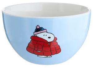 PEANUTS müzlistál 600 ml, Snoopy kabátban