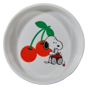 PEANUTS kerek tálka Ø 10,3 cm , Snoopy cseresznye
