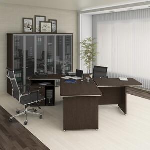 TopOffice 7 irodabútor szett, wenge
