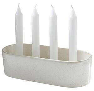 ADVENT kerámia gyertyatartó tál 26 cm