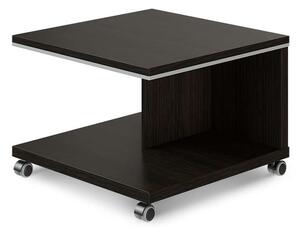 TopOffice mobil konferenciaasztal 70 x 70 cm, wenge