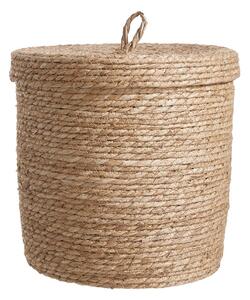 RUSH ROPE tengerifű kosár fedéllel Ø 35 cm