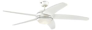 Bendan LED mennyezeti ventilátor, fehér, csendes – Westinghouse Westinghouse, Bendan, dimmable, Fehér, Nappali, Fa, Modern