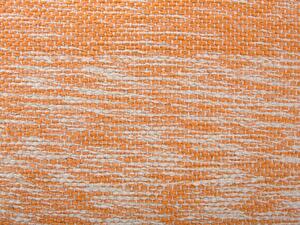 Narancssárga pamutpuff 40 x 40 cm HIRRI