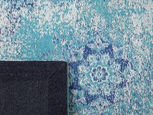 Kék pamut futószőnyeg 60 x 180 cm ALMUS