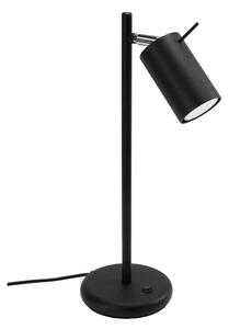 Sollux Sollux SL.1091 - Asztali lámpa RING 1xGU10/40W/230V fekete SLX0825