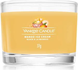 Yankee Candle Mango Ice Cream viaszos gyertya glass 37 g