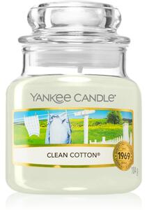 Yankee Candle Clean Cotton illatos gyertya Classic nagy méret 104 g