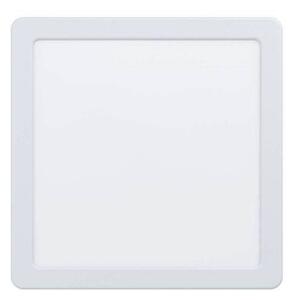 LED lámpa , süllyesztett , mennyezeti , négyzet , fehér , meleg fehér , 17W , 5 év garancia , EGLO , FUEVA 5 , 99164