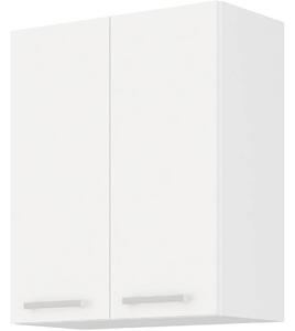 Felső konyhaszekrény Edris 60 G 72 2F (fehér)