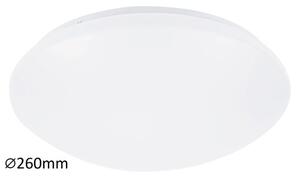 Lámpatest , mennyezeti , 12W , IP20 , kerek , 26cm , fehér , természetes fehér , 5 év garancia , Rábalux , LUCAS