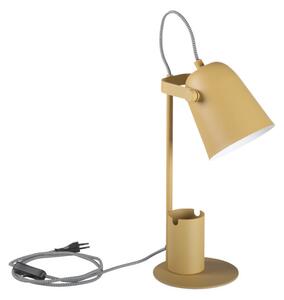 LED lámpatest , asztali , kapcsolóval , telefontartóval , E27 , sárga , Kanlux , Raibo