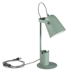 LED lámpatest , asztali , kapcsolóval , telefontartóval , E27 , zöld , Kanlux , Raibo