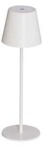 LED lámpatest , asztali , kültéri , érintőkapcsolóval , meleg fehér , USB , fehér, IP54 , Kanlux , INITA