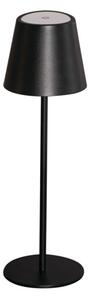 LED lámpatest , asztali , kültéri , érintőkapcsolóval , meleg fehér , USB , fekete , IP54 , Kanlux , INITA