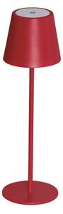 LED lámpatest , asztali , kültéri , érintőkapcsolóval , meleg fehér , USB , piros, IP54 , Kanlux , INITA