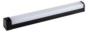 LED lámpatest , tükörvilágítás , 23 Watt , 100 cm , természetes fehér , fekete , IP44 , AKVO , Kanlux