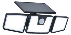 Led reflektor , 8W , mozgásérzékelős , szolár , hideg fehér , 5000K , kültéri , IP54 , LUTEC , BRITI