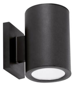 LED lámpatest , fali , napelemes , természetes fehér , kültéri , fekete , IP44 , STRÜHM Bastion