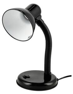 LED lámpa , asztali , E27-es foglalattal , fekete , Berge Madrid