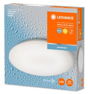 Ledvance Orbis kültéri mennyezeti LED lámpa mozgásérzékelővel, melegfehér, 25W, IP44