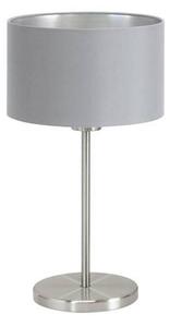 EGLO , 31628 , MASERLO , asztali lámpa , E27 , 1X60W , IP20 , szürke, ezüst