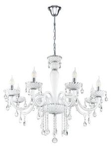 EGLO , 39114 , CARPENTO , függeszték , E14 , 8X40W , IP20 , fehér