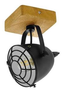 EGLO , 49076 , GATEBECK , spot lámpa , E14 , 1X40W , IP20 , fekete