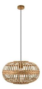 EGLO , 49771 , AMSFIELD , függeszték , E27 , 1X60W , IP20 , barna