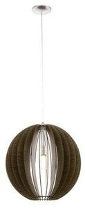 EGLO , 94636 , COSSANO , függeszték , E27 , 1X60W , IP20 , barna