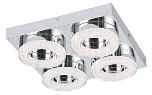 EGLO , 95664 , FRADELO , fali-mennyezeti lámpa , 3000 K , LED , 4X3,5W , IP20 , króm, átlátszó