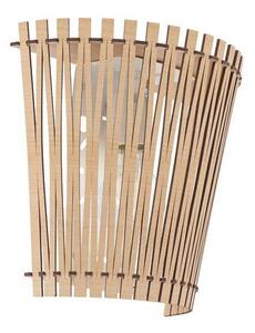 EGLO , 96195 , SENDERO , fali lámpa , E27 , 1X60W , IP20 , juhar