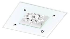 EGLO , 96536 , BENALUA 1 , fali-mennyezeti lámpa , 3000 K , LED , 18W , Yes , IP20 , fehér, átlátszó