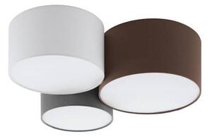 EGLO , 97479 , PASTORE , mennyezeti lámpa , E27 , 3X60W , IP20 , antracit-barna, fehér, szürke
