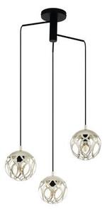 EGLO , 99073 , MIRTAZZA , függeszték , E27 , 3X60W , IP20 , pezsgőszínű